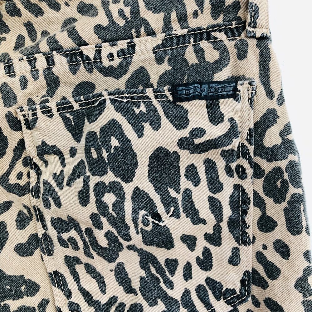 Hudson Animal Leopard Jaguar Print Jeans - Picture 4 of 8